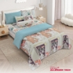 Picture of AKEMI Cotton Twill HeiQ Allergen Cheeky Cheeks Quilt Cover Set 850TC - Shopping Day (Super Single/ Queen/ King)