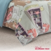 Picture of AKEMI Cotton Twill HeiQ Allergen Cheeky Cheeks Quilt Cover Set 850TC - Shopping Day (Super Single/ Queen/ King)