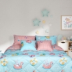 Picture of AKEMI Cotton Essentials Jovial Kids Comforter Set 600TC - Pool Fiesta (Super Single/ Queen/ King)