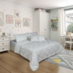 Picture of AKEMI Cotton Essentials Jovial Kids Comforter Set 600TC - Sky Drift (Super Single/ Queen/ King)