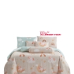 Picture of AKEMI Cotton Twill HeiQ Allergen Cheeky Cheeks Quilt Cover Set 850TC - Mystical Friends (Super Single/ Queen/ King)