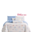 Picture of AKEMI Cotton Twill HeiQ Allergen Cheeky Cheeks Quilt Cover Set 850TC - Cloudy Rainbow (Super Single/ Queen/ King)