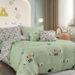 Picture of AKEMI TENCEL™ Lyocell Tickle Fun Quilt Cover Set 900TC - Fun Wolly Days (Super Single/Queen/King)