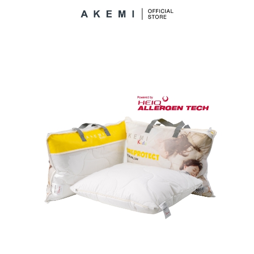 Picture of AKEMI Kids HeiQ Allergen Pureprotect Cotton Pillow (48cm x 37cm)