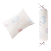 Picture of AKEMI Cotton Twill HeiQ Allergen Cheeky Cheeks Children Bolster Case 850TC - Cloudy Rainbow (1pc)