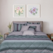 Picture of AKEMI Cotton Essentials Enclave Joy Fitted Sheet Set | 100% Cotton 650TC - Kylian (Super Single/ Queen/ King)