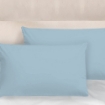 Picture of Akemi Cotton Select Colour Array Fitted Sheet Set 750TC - Celes Blue (Super Single/ Queen/ King)