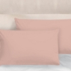 Picture of Akemi Cotton Select Colour Array Fitted Sheet Set 750TC - Dreamy Peach (Super Single/ Queen/ King)