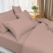 Picture of Akemi Cotton Select Colour Array Fitted Sheet Set 750TC - Dreamy Peach (Super Single/ Queen/ King)