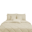Picture of ai by AKEMI Colourkissed Collection Comforter Set | 100% MicroXT 700TC - Nana Cream (Super Single/Queen/King)
