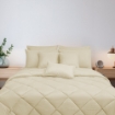 Picture of ai by AKEMI Colourkissed Collection Comforter Set | 100% MicroXT 700TC - Nana Cream (Super Single/Queen/King)