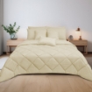 Picture of ai by AKEMI Colourkissed Collection Comforter Set | 100% MicroXT 700TC - Nana Cream (Super Single/Queen/King)
