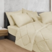 Picture of ai by AKEMI Colourkissed Collection Comforter Set | 100% MicroXT 700TC - Nana Cream (Super Single/Queen/King)