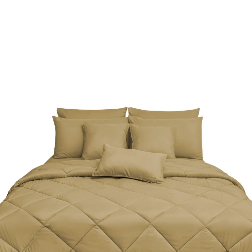 Picture of ai by AKEMI Colourkissed Collection Comforter Set | 100% MicroXT 700TC - Egypt (Super Single/Queen/King)