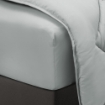 Picture of ai by AKEMI Colourkissed Collection Fitted Sheet Set | 100% MicroXT 700TC - Moonlit Grey (Super Single/Queen/King)
