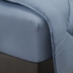 Picture of ai by AKEMI Colourkissed Collection Fitted Sheet Set | 100% MicroXT 700TC - Forestry Blue (Super Single/Queen/King)