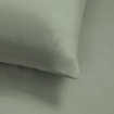 Picture of ai by AKEMI Colourkissed Collection Fitted Sheet Set | 100% MicroXT 700TC - Daily Olive (Super Single/Queen/King)