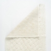 Picture of AKEMI Essentials Bliss Cotton Bath Mat - Grid Egret (50cmx 80cm)