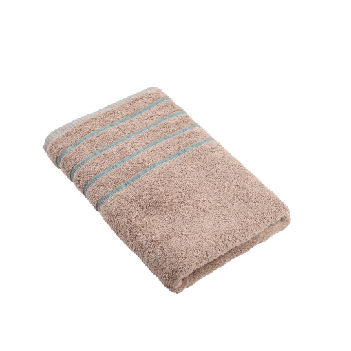 Picture of AKEMI Essentials Freshup Dry Tech Cotton Bath Towel - Mushroom (68cm x 138 cm)