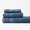 Picture of AKEMI Essentials Swave Airloop Cotton Hand Towel - Blue Fusion ( 41cm x 76 cm)