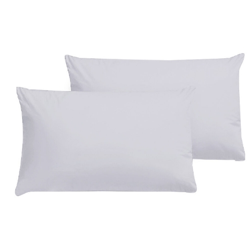 Picture of AKEMI Cotton Essentials Colour Home Divine Pillow Case 600TC - Hint Grey (2pc)