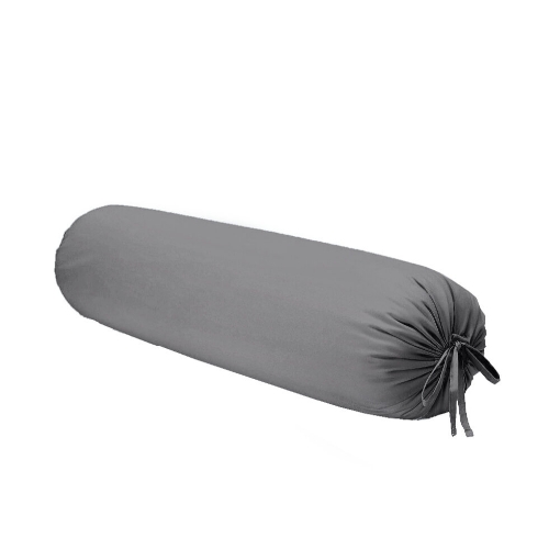 Picture of AKEMI Cotton Essentials Colour Home Divine Bolster Case 600TC - Cart Grey (1pc)