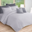 Picture of AKEMI Cotton Essentials Colour Home Divine Fitted Sheet Set 600TC - Hint Grey (Super Single/Queen)