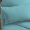 Picture of AKEMI Cotton Essentials Colour Home Divine Fitted Sheet Set 600TC - Happy Blue (Super Single/Queen)