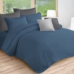 Picture of AKEMI Cotton Essentials Colour Home Divine Fitted Sheet Set 600TC - Hawor Navy (Super Single/Queen)