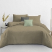 Picture of AKEMI Cotton Essentials Colour Home Divine Fitted Sheet Set 600TC - Friston Brown (Super Single/Queen)