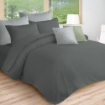 Picture of AKEMI Cotton Essentials Colour Home Divine Fitted Sheet Set 600TC - Cart Grey (Super Single/Queen)