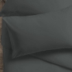 Picture of AKEMI Cotton Essentials Colour Home Divine Fitted Sheet Set 600TC - Cart Grey (Super Single/Queen)
