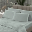 Picture of AKEMI TENCEL™ Modal Blend LuxeWeave Luminous Quilt Cover Set 1650TC - Lightly Blue (Queen)