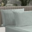Picture of AKEMI TENCEL™ Modal Blend LuxeWeave Luminous Quilt Cover Set 1650TC - Lightly Blue (Queen)