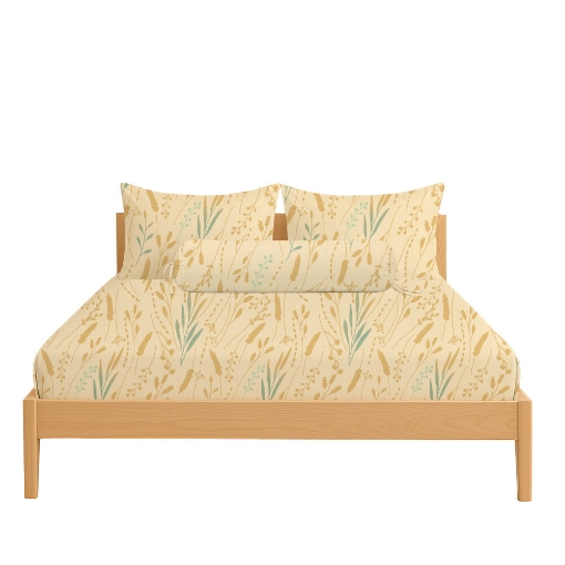 Picture of ai by AKEMI Cheery Collection Fitted Sheet Set 650TC (Super Single/Queen/King) - Larisa