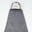 Picture of AKEMI Kids Cotton Hooded Towel (60cm x 120cm) - Iris