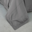 Picture of AKEMI TENCEL™ Lyocell Accord Quilt Cover Set 1300TC - Ashen Grey (Super Single/Queen/King/Super King)