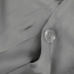Picture of AKEMI TENCEL™ Lyocell Accord Quilt Cover Set 1300TC - Ashen Grey (Super Single/Queen/King/Super King)