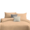 Picture of ai by AKEMI ColourJoy Collection Comforter Set | 100% MicroXT 650TC - Tiny Orange (Super Single/Queen/King)