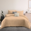 Picture of ai by AKEMI ColourJoy Collection Comforter Set | 100% MicroXT 650TC - Tiny Orange (Super Single/Queen/King)