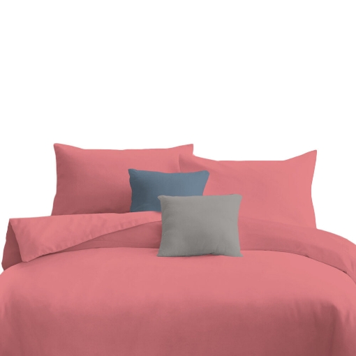Picture of ai by AKEMI ColourJoy Collection Comforter Set | 100% MicroXT 650TC - Loud Pink (Super Single/Queen/King)