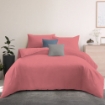 Picture of ai by AKEMI ColourJoy Collection Comforter Set | 100% MicroXT 650TC - Loud Pink (Super Single/Queen/King)