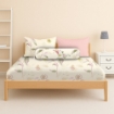 Picture of AKEMI Cotton Twill Adore Fitted Sheet Set | 100% Cotton 850TC - Avril (Super Single/ Queen/ King)