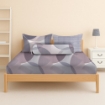 Picture of AKEMI Cotton Twill Adore Fitted Sheet Set | 100% Cotton 850TC - Laverna (Super Single/ Queen/ King)