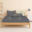 Picture of AKEMI Cotton Twill Adore Fitted Sheet Set | 100% Cotton 850TC - Tronca (Super Single/ Queen/ King)