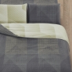 Picture of AKEMI Cotton Twill Adore Fitted Sheet Set | 100% Cotton 850TC - Tronca (Super Single/ Queen/ King)