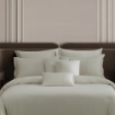 Picture of AKEMI TENCEL™ Touch Colour Elegance Fitted Sheet Set 1250TC - Hush Taupe (Super Single/ Queen/ King)