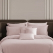 Picture of AKEMI TENCEL™ Touch Colour Elegance Quilt Cover Set 1250TC - Dreamy Pink (Super Single/ Queen/ King)