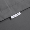 Picture of AKEMI TENCEL™ Touch Colour Elegance Fitted Sheet Set 1250TC - Shell Grey (Super Single/ Queen/ King)