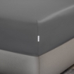 Picture of AKEMI TENCEL™ Touch Colour Elegance Fitted Sheet Set 1250TC - Shell Grey (Super Single/ Queen/ King)